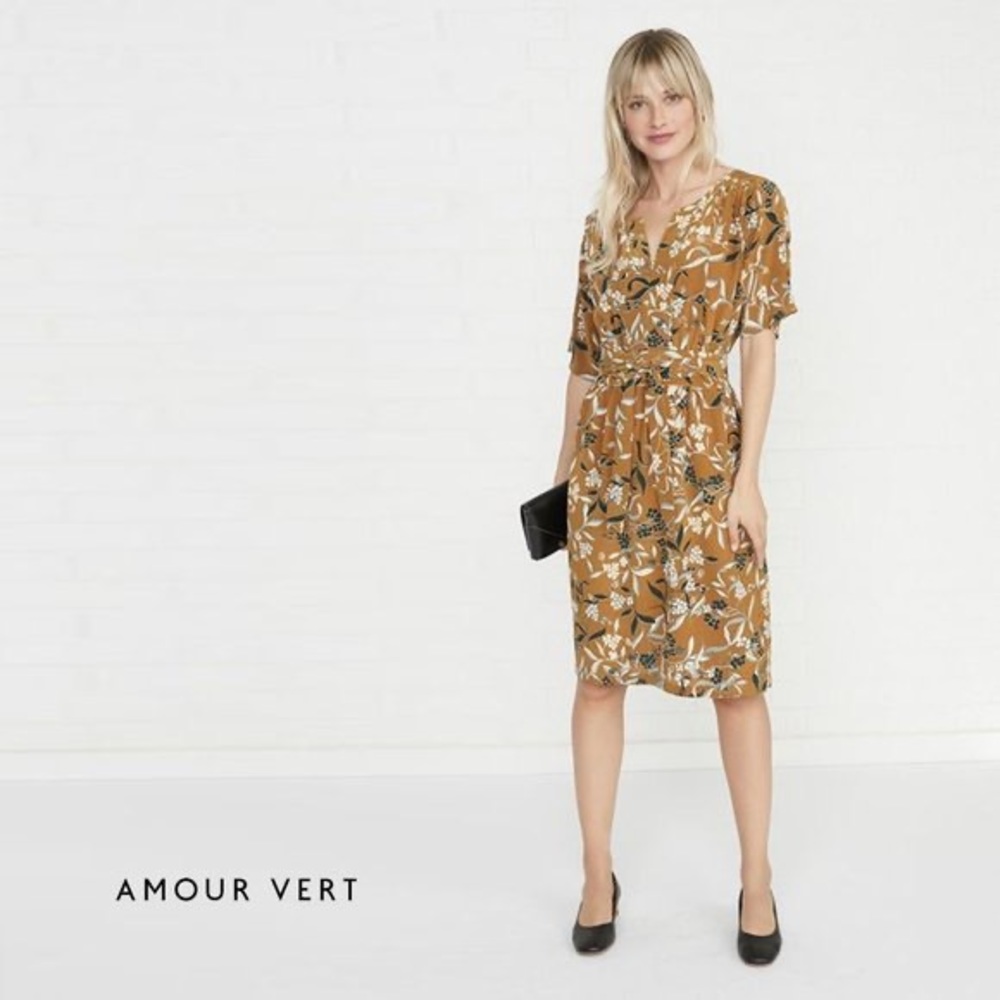 Amour Vert Tamar Midi Dress